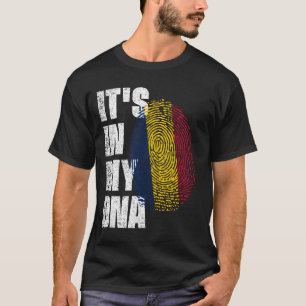 IT'S IN MY DNA Chad Flag T-Shirt