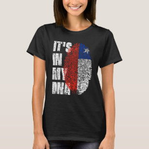 It's In My Dna Chile Flag Chilean T-Shirt