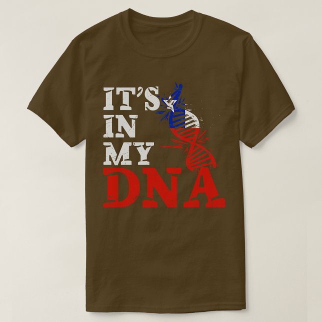 Its in my DNA Chile T-Shirt (Design Front)