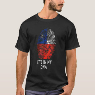 It's In My Dna Chilean Hispanic  Chileno Cool Chil T-Shirt