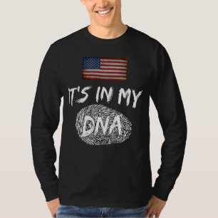 IT'S IN MY DNA COUNTRY FLAG CUSTOMIZABLE T-Shirt