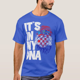ITS IN MY DNA Croatia Flag Men Women Kids 1 T-Shirt