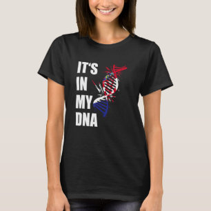 It's In My Dna Croatian Flag Origin Croatia Roots T-Shirt