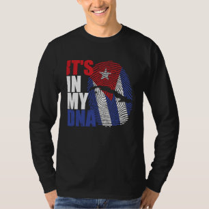 It's in my DNA Cuba Cuban Flag T-Shirt