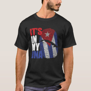 It's in my DNA Cuba Cuban Flag T-Shirt