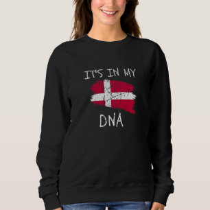 It's in my DNA Denmark Flag Proud Danish Pride Sweatshirt