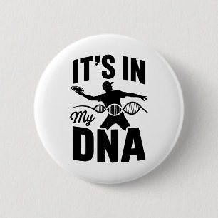 It's in My Dna Disc Golf 6 Cm Round Badge