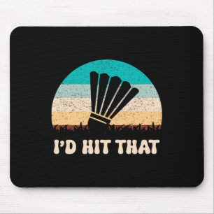 It's In My Dna Dminton Shuttle Racket Dminton Play Mouse Pad