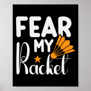 It's In My Dna Dminton Shuttle Racket Dminton Play Poster