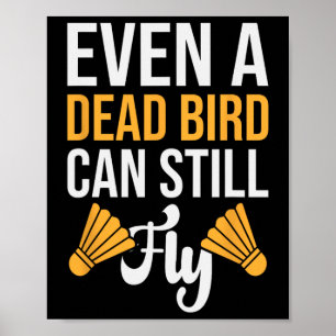 It's In My Dna Dminton Shuttle Racket Dminton Play Poster