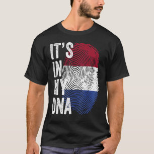 It's In My Dna Dutch Flag Netherlands Soccer Team T-Shirt