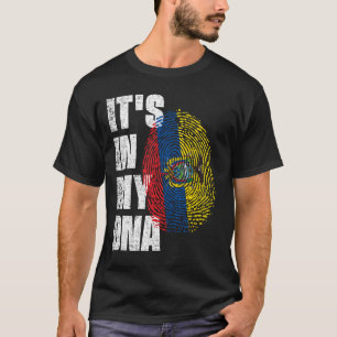 IT'S IN MY DNA Ecuador Flag T-Shirt
