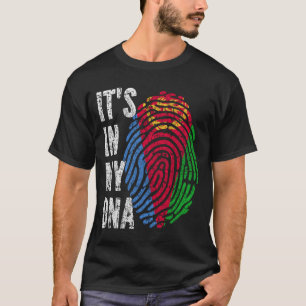 IT'S IN MY DNA Eritrea Flag Men Women Kids T-Shirt