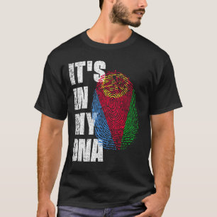IT'S IN MY DNA Eritrea Flag T-Shirt