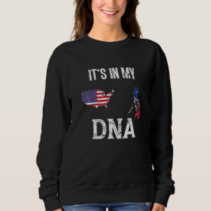 It's in my DNA Filipino American USA Philippines Sweatshirt