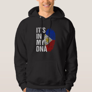 It's in My DNA filipino filipina Pride philippine Hoodie