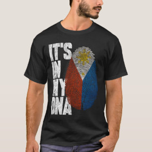 It's In My DNA Filipino Shirt Proud Gift