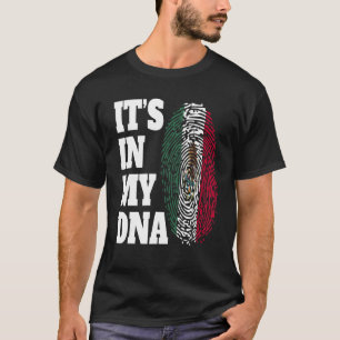 It's In My DNA Flag Mexico Mexican Mexico City T-Shirt