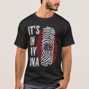 IT'S IN MY DNA French Polynesia Flag Men Women Kid T-Shirt
