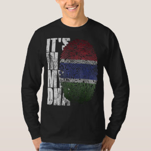 It's In My Dna Gambia Graphic For Men Women Gambia T-Shirt