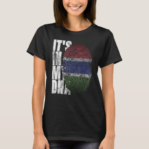 It's In My Dna Gambia Graphic For Men Women Gambia T-Shirt