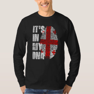 It's In My Dna Georgia Flag Georgian T-Shirt