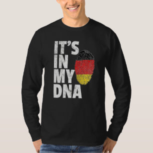 It's In My Dna German Germany Flag Men Women T-Shirt