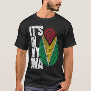 It's In My DNA Guyanese Shirt Proud Gift Guyana