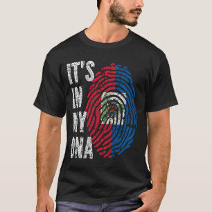 IT'S IN MY DNA Haiti Flag Men Women Kids T-Shirt