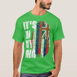 ITS IN MY DNA Hawaii Flag Hawaiian T-Shirt