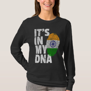 IT'S IN MY DNA India Flag Indian Men Women T-Shirt