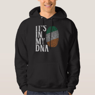 IT'S IN MY DNA Ireland Flag Irish Cool St Patrick' Hoodie