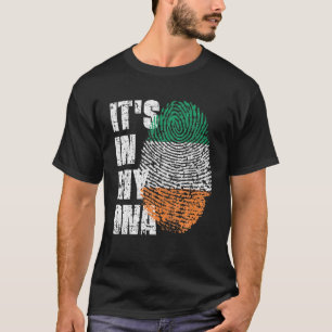 IT's IN MY DNA Ireland Flag Irish T-Shirt