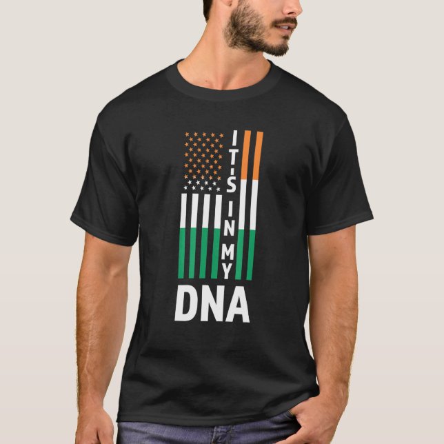 It's In My Dna Ireland Irish T-Shirt (Front)