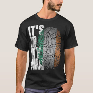 Its In My DNA Irish Retro Vintage Celtic Gifts Ire T-Shirt