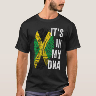 It's In My Dna Jamaica Flag Independence Day 2022 T-Shirt