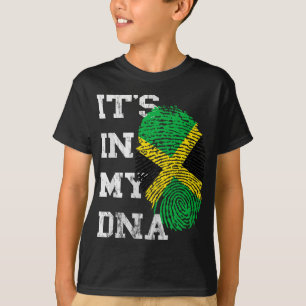 It's In My DNA Jamaica Genetic Jamaican Roots Jama T-Shirt