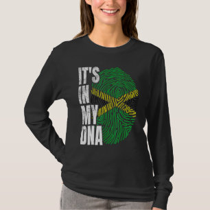 It's in My DNA Jamaican Flag Jamaica Black History T-Shirt