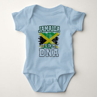 It's In My DNA Jamaican Pride Jamaica Flag Lover Baby Bodysuit
