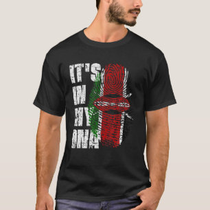 IT's IN MY DNA Kenya Flag Kenyan T-Shirt