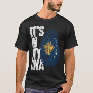 It's In My DNA Kosovan Shirt Proud Hispanic Gift
