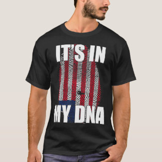It's In My DNA Liberian Flag  T-Shirt