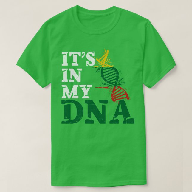 Its in my DNA Lithuania T-Shirt (Design Front)