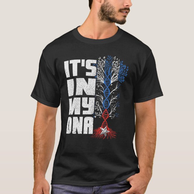 It's In My DNA Mens Womens Kids Outfit Cuban Pride T-Shirt (Front)