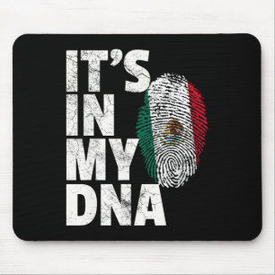 It's In My Dna Mexican Mexico Flag Cinco De Mayo G Mouse Pad
