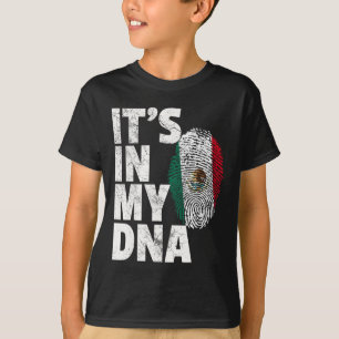 It's In My Dna Mexican Mexico Flag Cinco De Mayo G T-Shirt