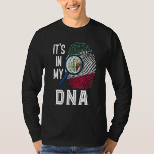 Its In My Dna Mexican Pride Hispanic Culture Mexic T-Shirt