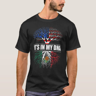 It's In My DNA Mexican US Tree Hispanic Heritage M T-Shirt