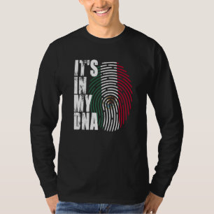 It's In My DNA Mexico Mexican Flag Independence Da T-Shirt