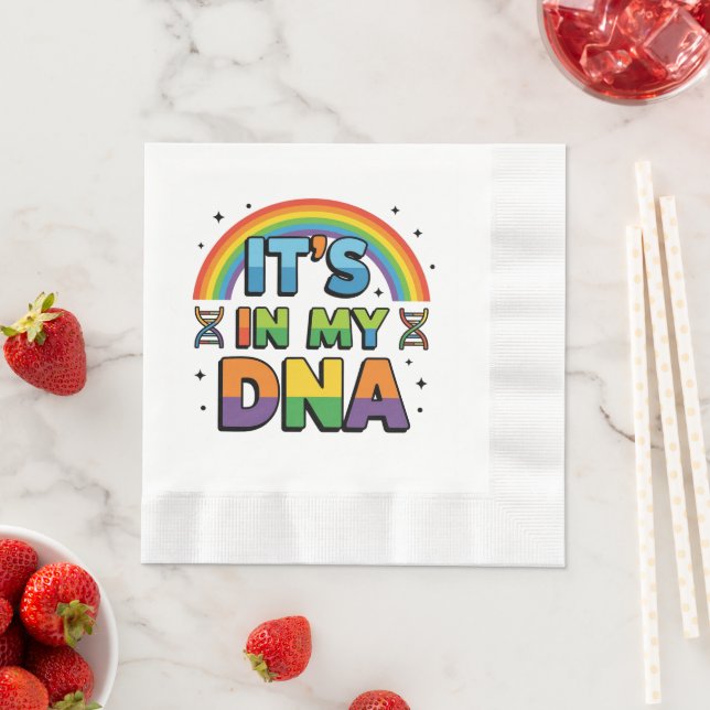 It's In My DNA Napkin (Insitu)